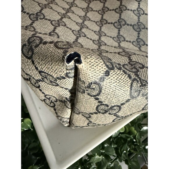 Gucci GG Supreme Canvas Web Stripe Large Tote - Picture 4 of 13
